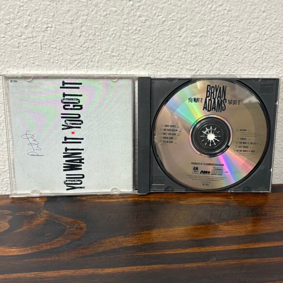 Bryan Adams You Want it You Got it CD Media Classic Music - Picture 2 of 4